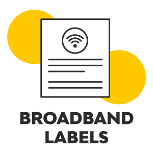 Broadband Labels